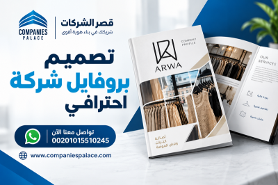 تصميم بروفايل شركة استيراد وتصدير
